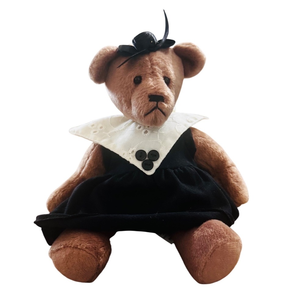 Ganz Cottage Collectibles Dimples Teddy Bear Carol E Kirby 1997 Vintage Plush 8"